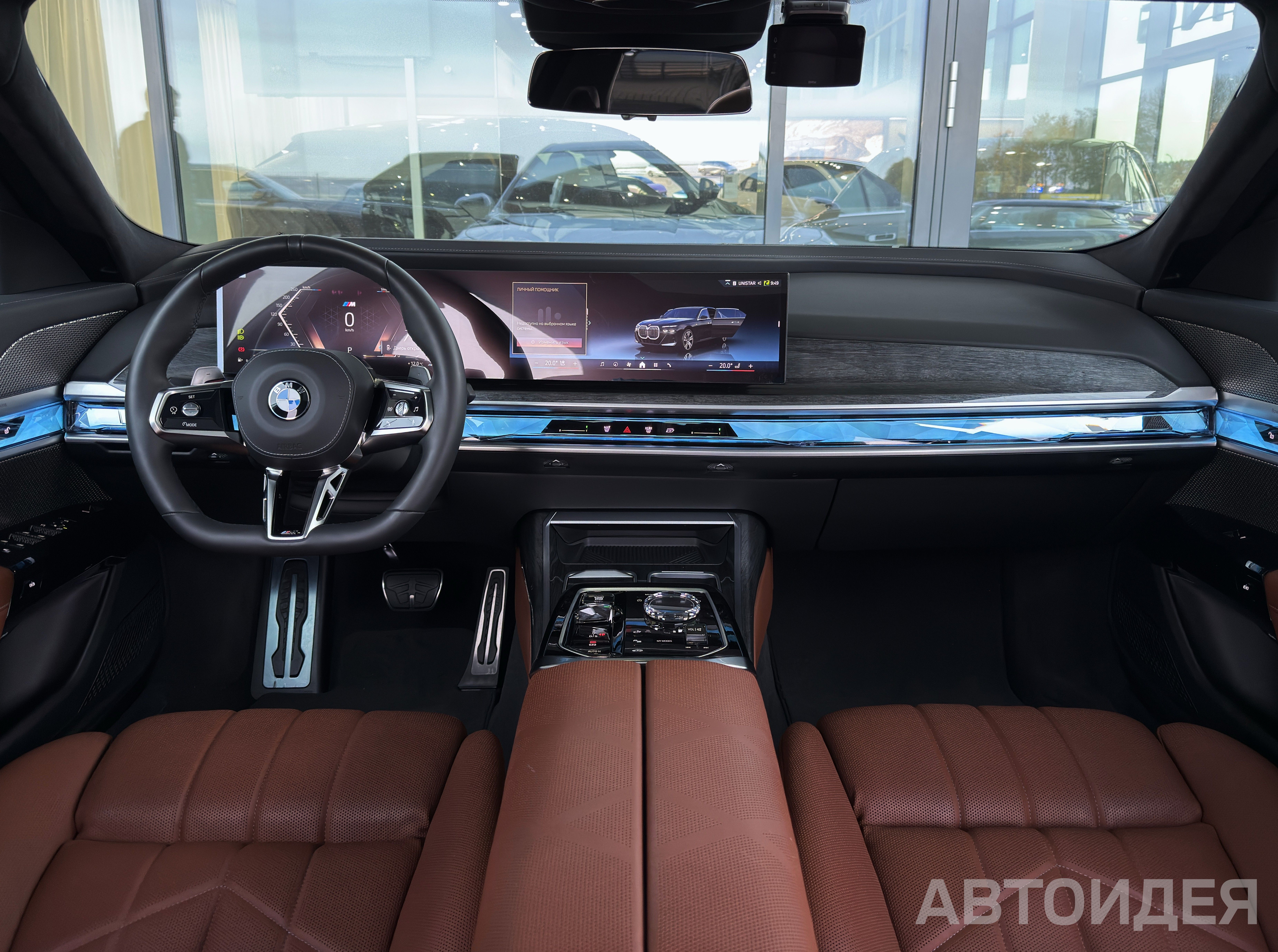 BMW 740d xDrive Черный Сапфир металлик фото 6